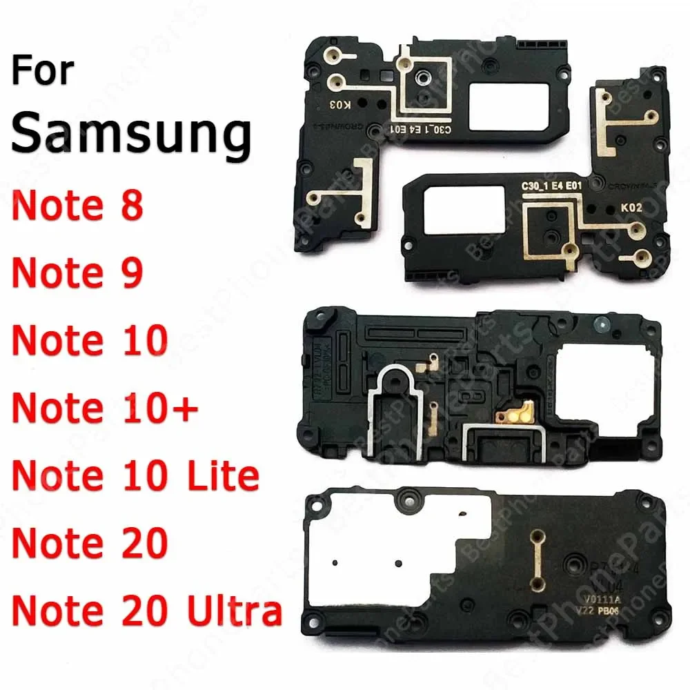 For Samsung Galaxy Note 9 8 10 Plus Lite 20 Ultra Loudspeaker Sound Module Loud Speaker Buzzer Ringer Bell Spare Parts