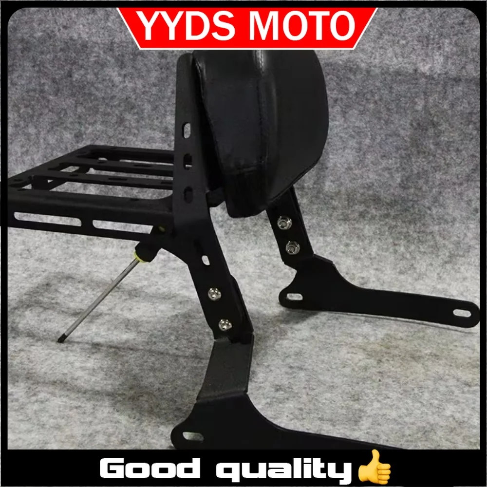 

Suitable for QJMOTOR 300SRV SRV300 motorcycle modified rear shelf backrest tail rack trunk rack accessories FOR QJMOTOR 300SRV