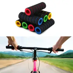 Portable  Bike Handle Grip Decor Bicycle Bike Bar End Sponge Grip Riding Accessories Foam Handlebar Grip for Bicycle