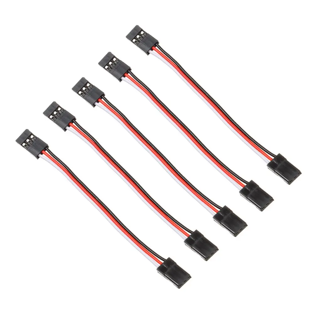 1/5pcs Parts & Accs For Rc Helicopter Rc Drone RC Servo Lead RC Model Wire Y Extension Cord Cable Extension