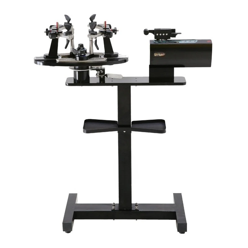 Vertical automatic computer wire drawing machine Threading machine Mesh feather racket dual-purpose
