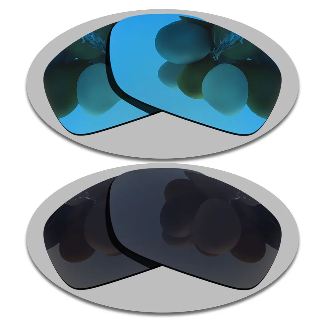 Sky Blue&Grey Black Lenses Replacement For-Oakley Taper Polarized Sunglasses