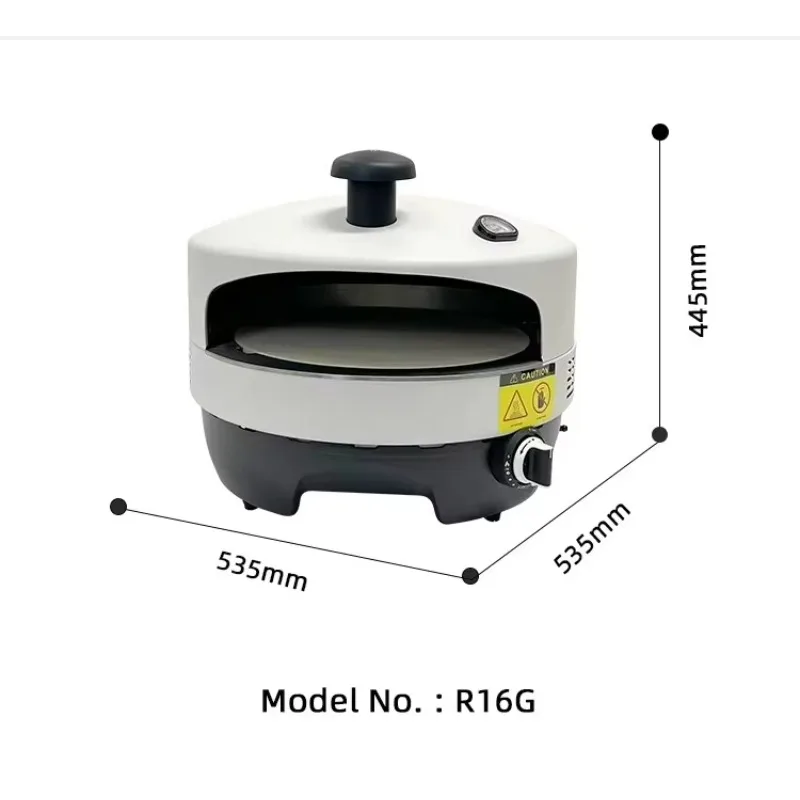 Hot Sale Commercial Stainless Steel Round 16 Inch Outdoor Cheap Backyard Pizza Oven
