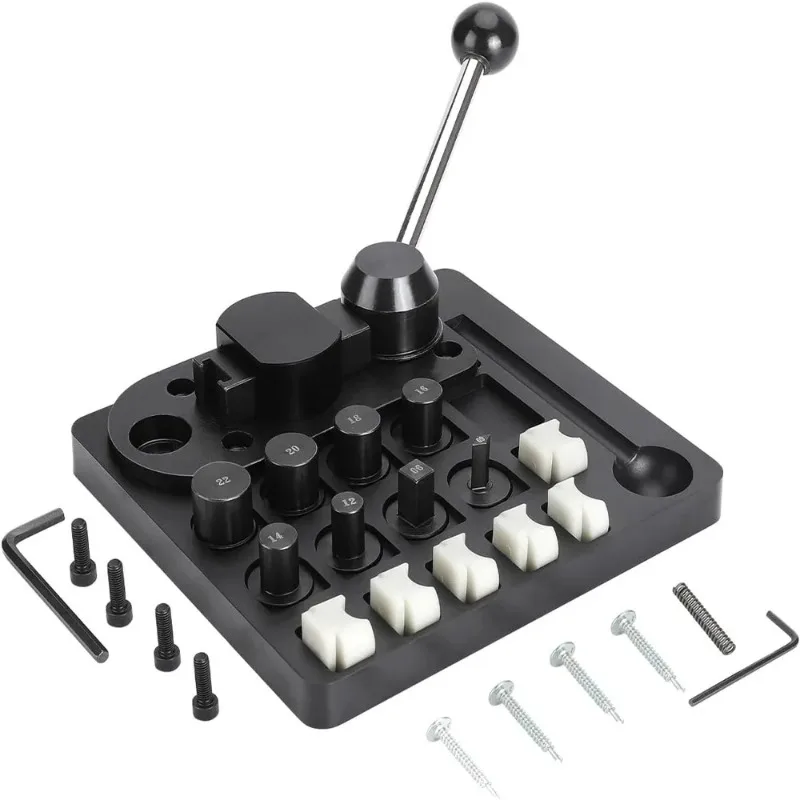New Gen 2 Black Ring Bender - Mini Rolling Machine for DIY Gold/Silver/Copper Jewelry