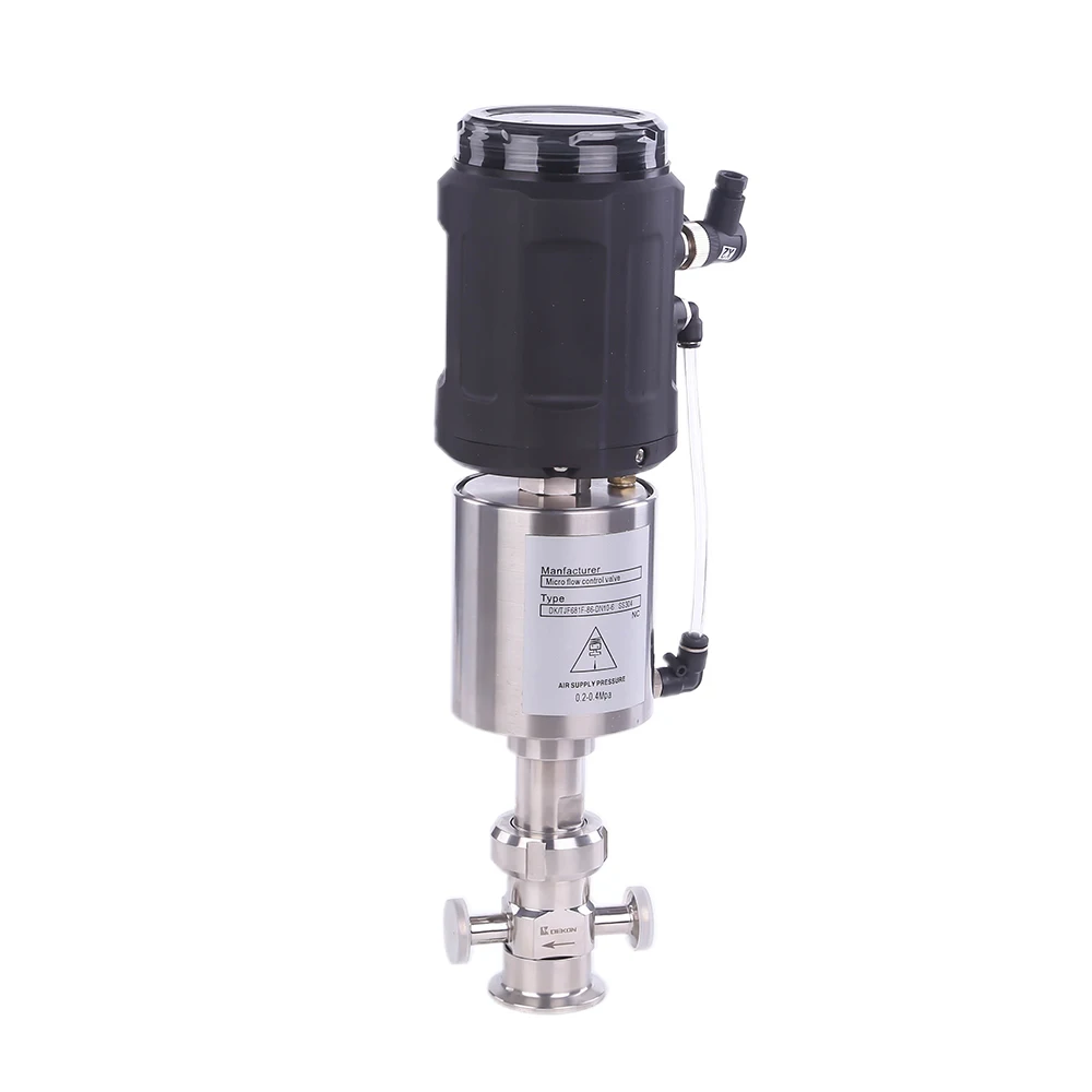 

Quality Certification DN80 Stainless Steel SS304 SS316L Sanitary Small Flow Regulator Valves for Oil,Natural Gas,Lubricating Oil