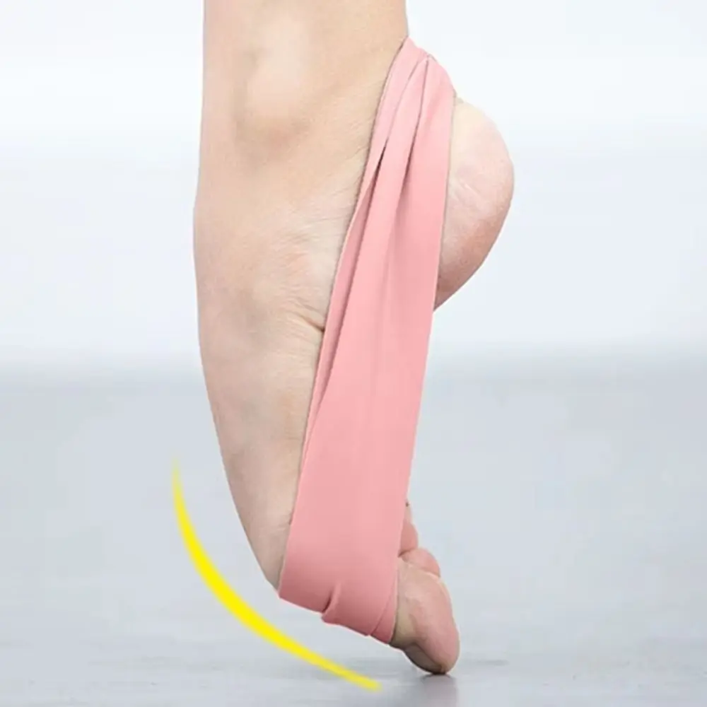 Pressage des coups coups bande de pied pieds extensibles bande de pratique de danse professionnelle élastiques respectueux de la peau Ballets coups bande
