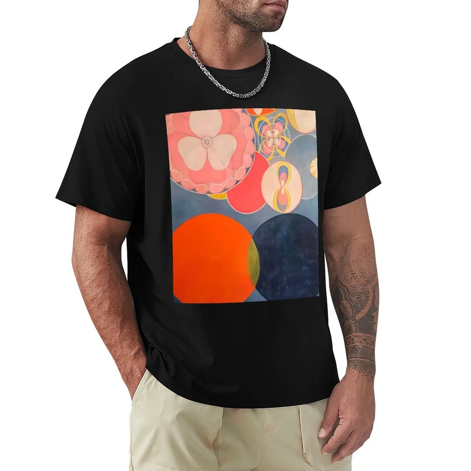 

Hilma af Klint T-Shirt custom shirt kawaii clothes anime black t-shirts for men
