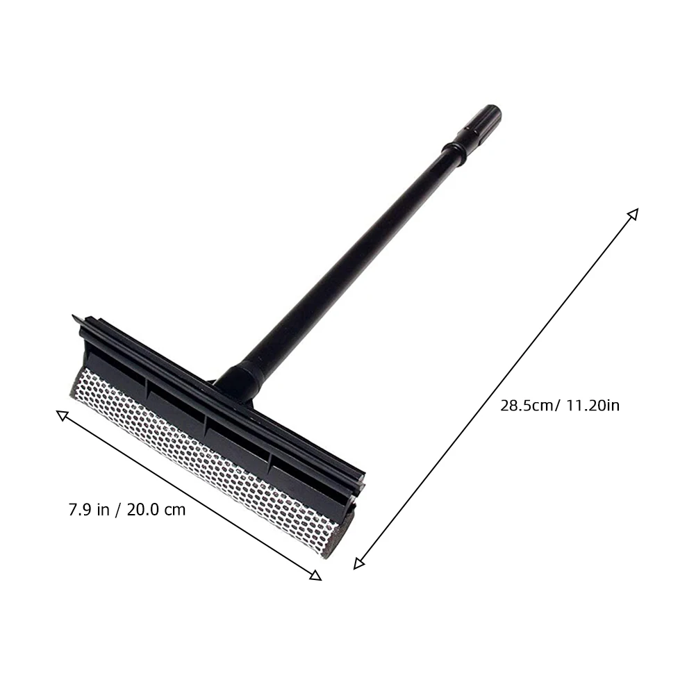 

Glass Cleaning Wiper Durable T shaped Design Comfortable H Detachable Dual side Squeegee Window Cleaner Car Bathroom Use