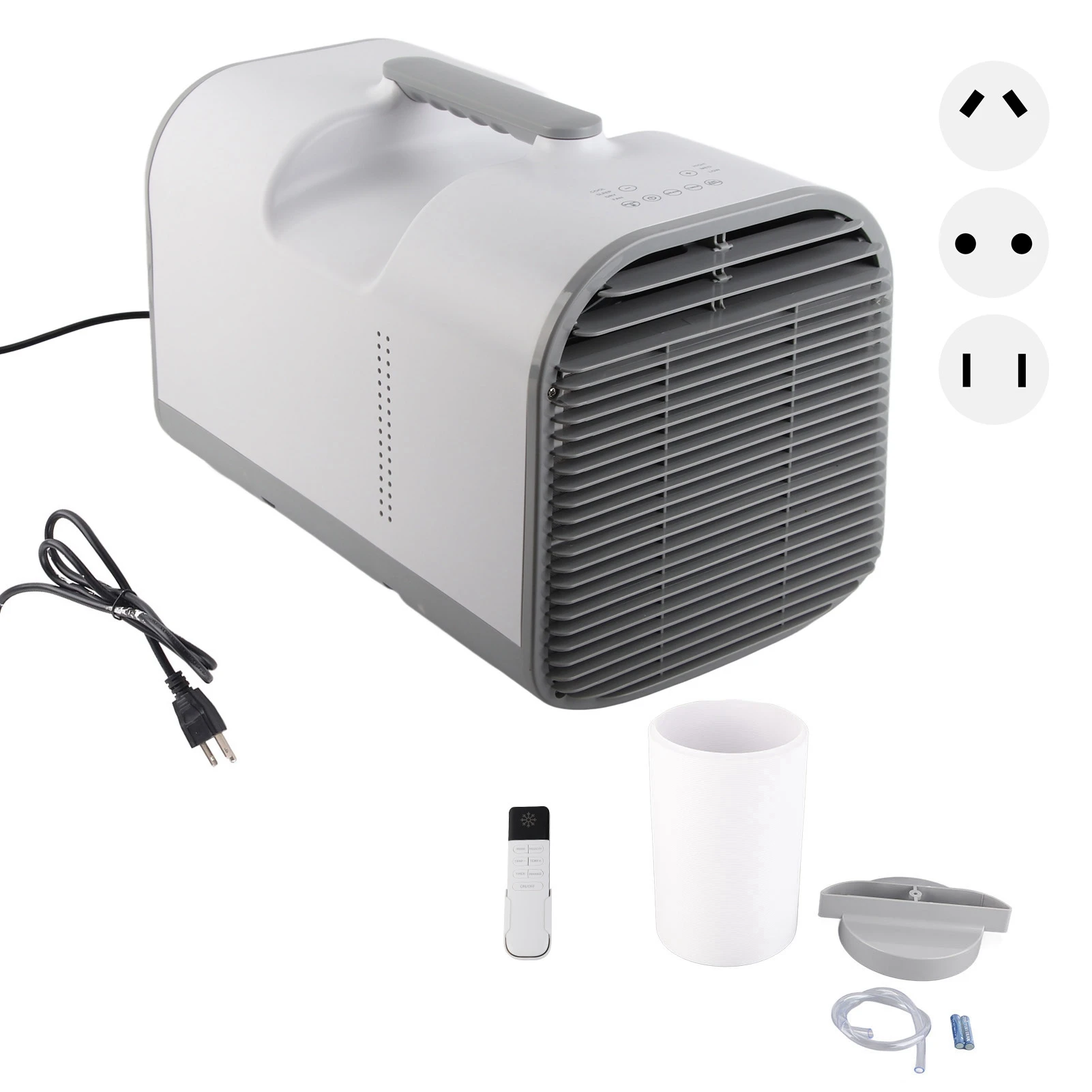 مكيف هواء محمول بقدرة 400 وات، كفاءة عالية، تبريد سريع، موفر للطاقة، مبرد هواء صغير هادئ لغرفة النوم والمكتب