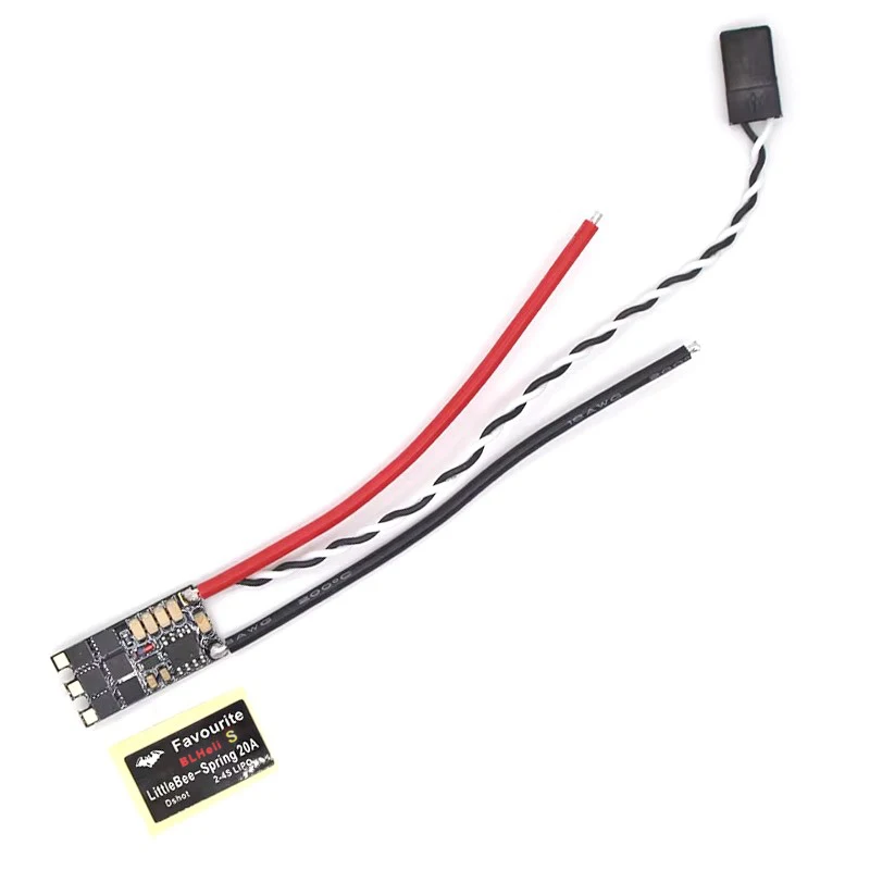 XFlight Hobby 1 pz Blheli-S Drone Brushless ESC 20/30A con 2 ~ 4S Lipo Compatibile per FPV Multicopter Quadcopter Aerei e Drone