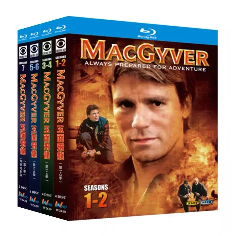 Jade Faced Dragon Seasons 1 to 7 Plus Two Movie Versions Blu Ray High Definition American Drama BD Disc Box Set