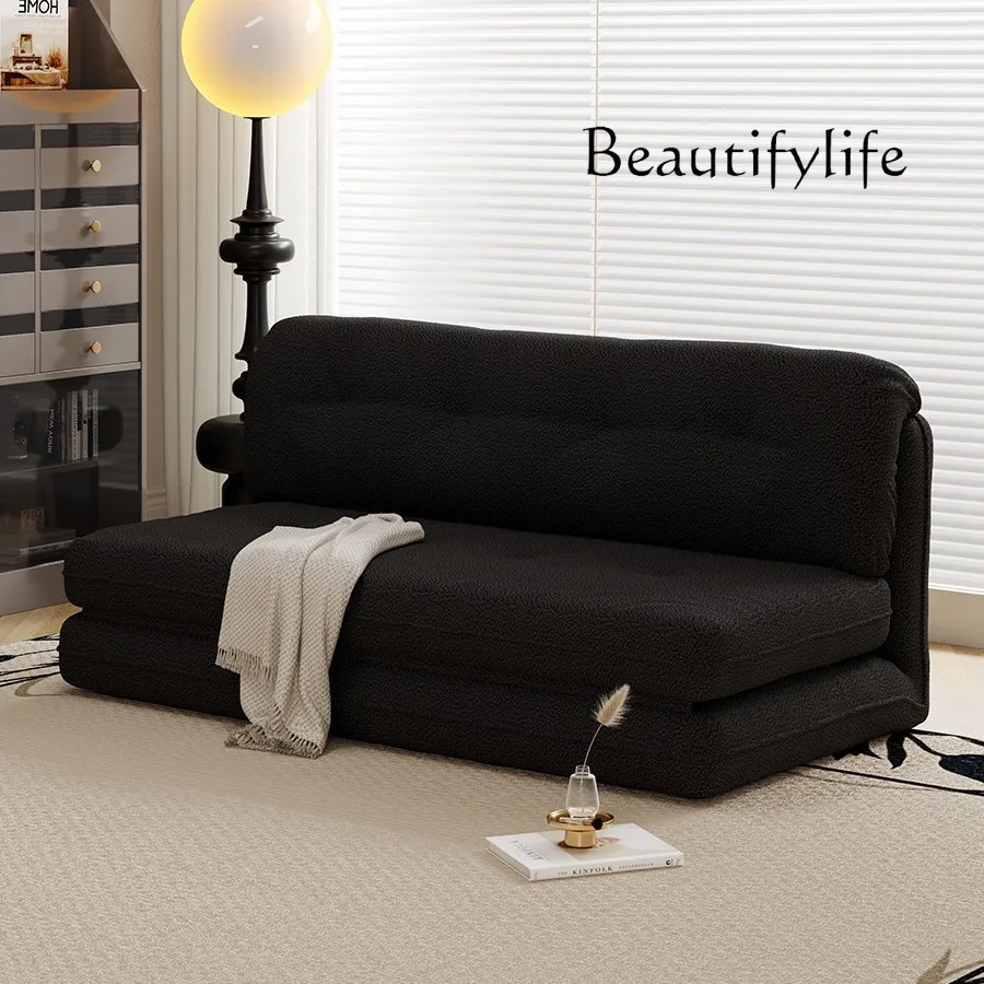 Lazy sofa tatami balcony bay window leisure lounge chair folding bed bedroom can lie down and sleep