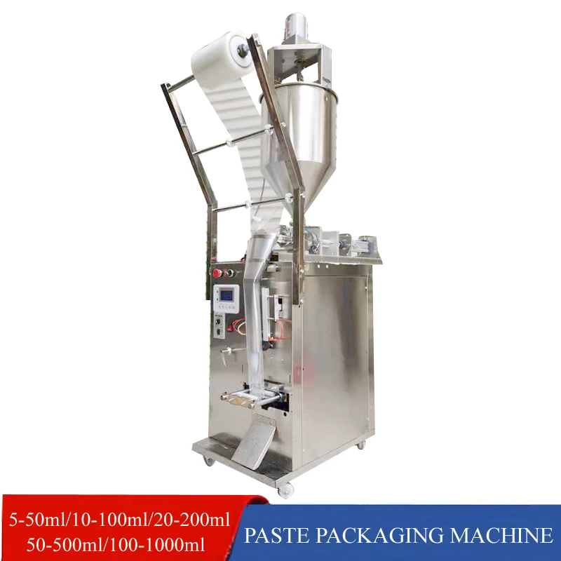 Bag Making Machine Automatic Packaging Machine For Chili Sauce Ketchup Cream Quantitative Paste Packaging Machine