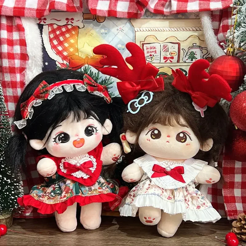 ベビー服,ドレス,クリスマスドレス,人形のドレス,ブライトドール,女の子へのギフト,20cm