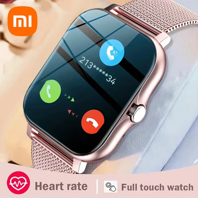 Xiaomi Hot Selling New Smart Watch for Men Women Newest Sport SmartWatch Faces Bluetooth Call Sports Fitness Phones Android iOS