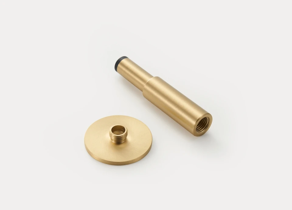 Nurlin Brass Door Plain Stop Bathroom Door Room Stopper Floor Wall Mountnt Bumper Holder Catch Antique Brass Matt Black Nickel