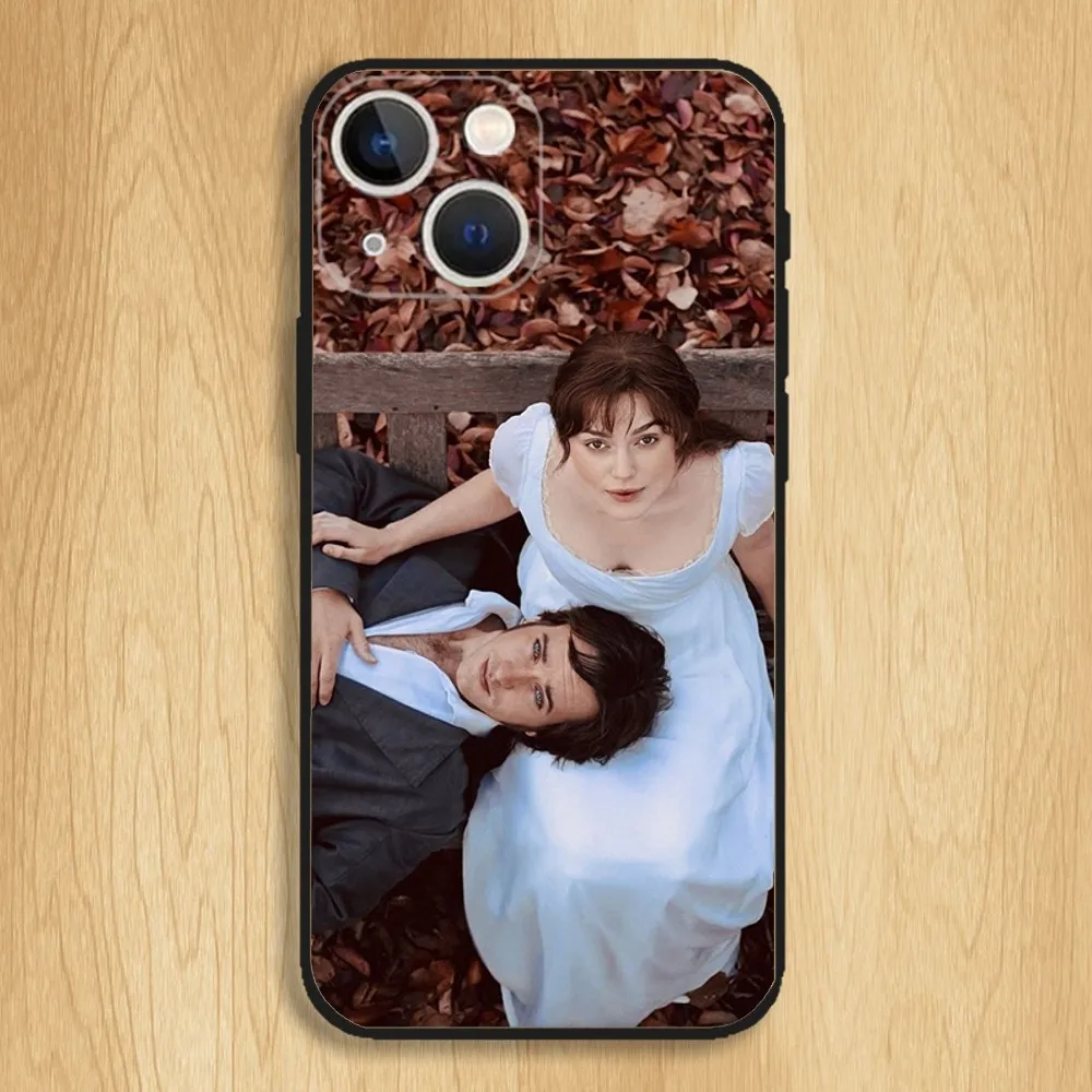 Pride And Prejudice Movie Phone Case For iPhone15,14,13,12,11,Pro,Max,Plus,Mini,X,XS,XR,8,7,6,S,Plus,SE Soft Black Case