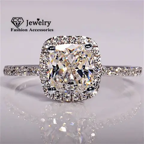 Women bridal wedding CC rings trendy jewelry CC&BYX