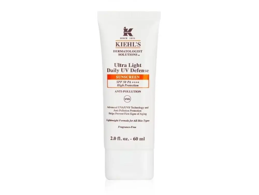 Kiehl's Ultra Light Daily UV Defense Sunscreen Cream 60ml, SPF50+, Original Kiehls Skincare Makeup, Sephora Stuff