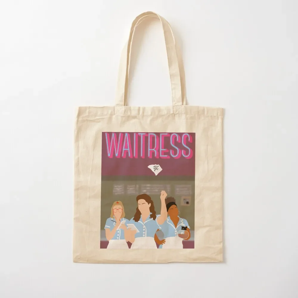 

Waitress Musical Tote Bag eco bag folding Canvas stote bag Reusable bags