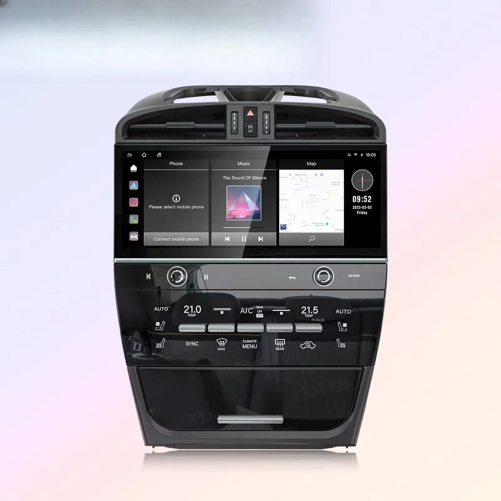 For 2003 2009 Car Upgrade 12.3 inch Android Car Radio GPS Navigation Multimedia Carplay Auto Head Unit