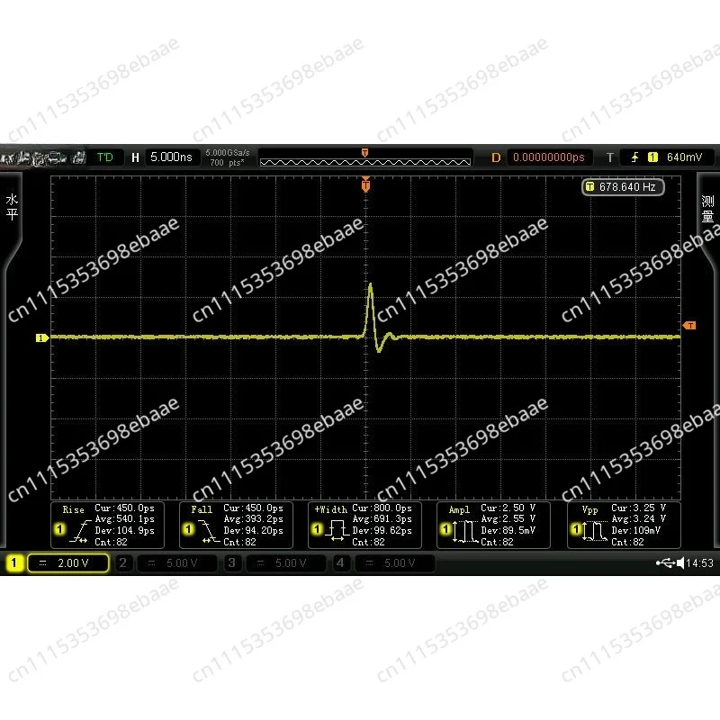 In-Phase External Trigger Nanosecond Adjustable Width Pulse Generator