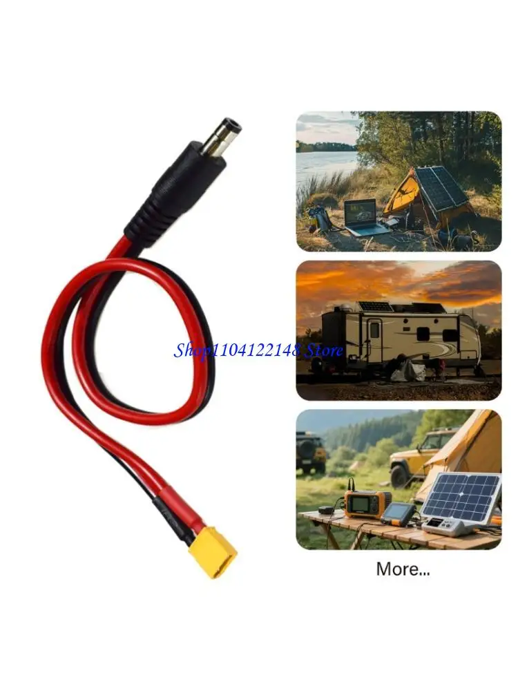 P9FA Heavy Duty 14AWG XT30 To DC5.5X2.1mm Power Cord For Remote Devices And Cameras