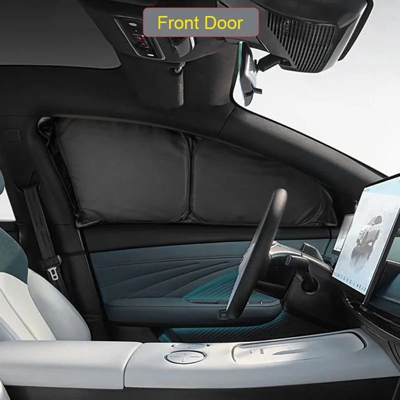 

For NISSAN N7 2025-Present Car Black Window Privacy Sunshade Auto Anti-UV Heat Insulation Protect Cover Interior Accessory