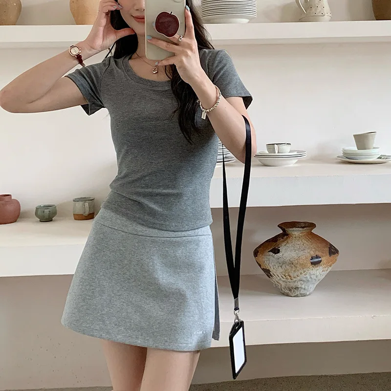 Novità in estate Abbigliamento esterno Top a maniche corte T-shirt Abbigliamento donna Top T-shirt grafiche T-shirt oversize Abbigliamento donna