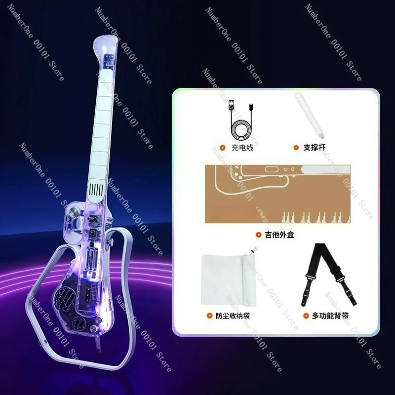

R1 Stringless Guitar Automatic Singing Guitar Painless Singing Intelligent Electronic Light String Guitar