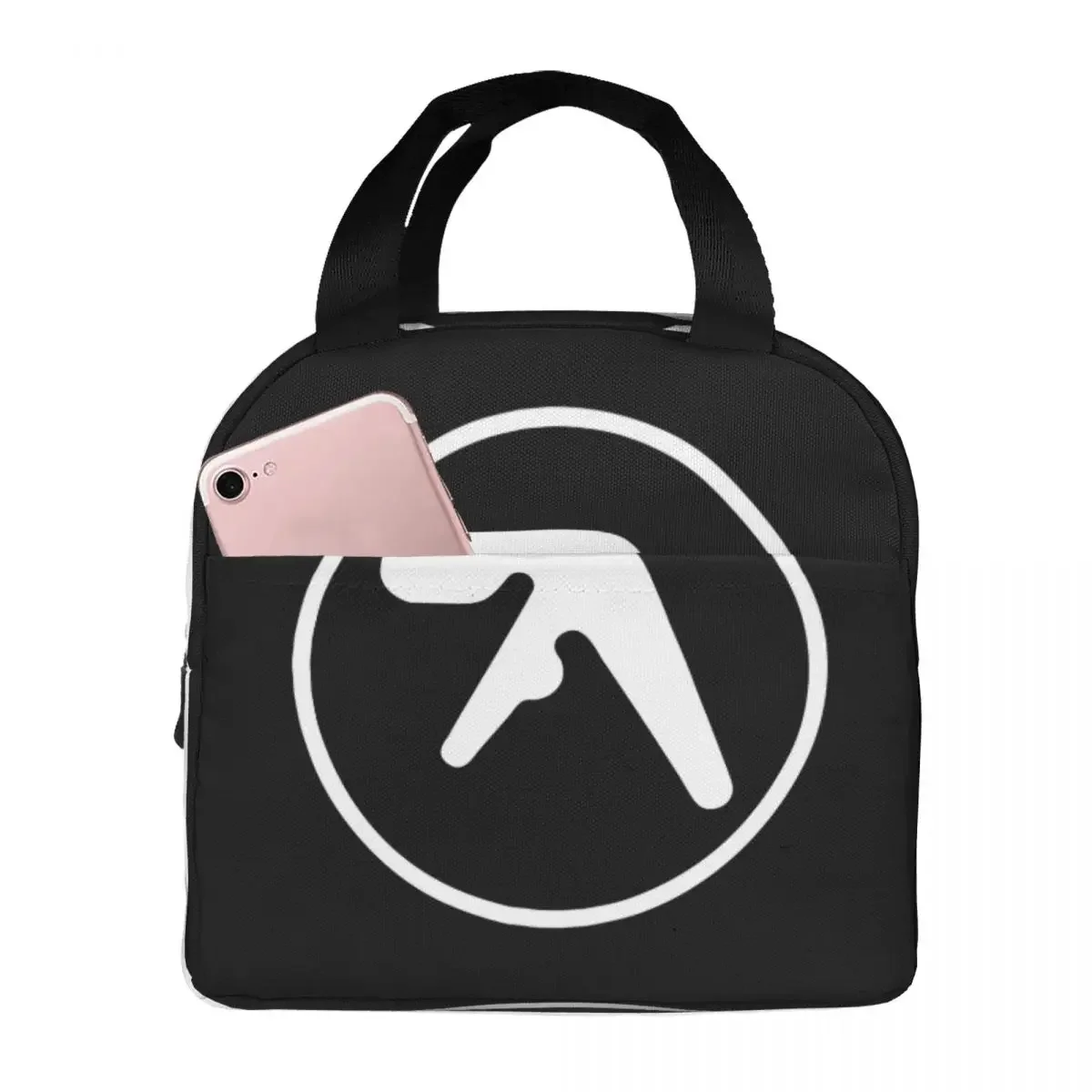 Richard D James Electronic Music Insulated Lunch Bags Large Aphex Twin Reusable Thermal Bag Tote Lunch Box School  Girl Boy