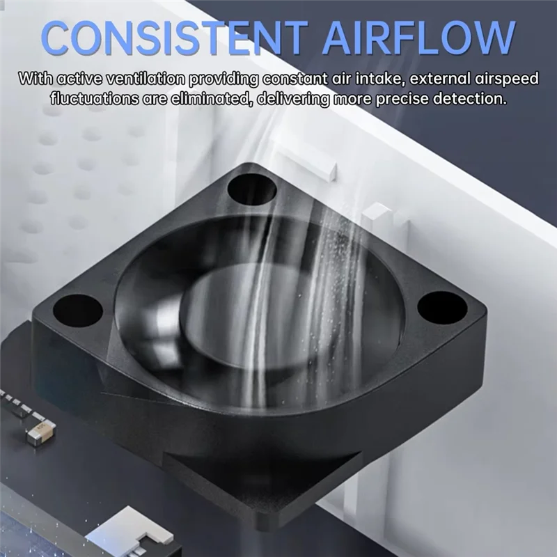 ABJF-4 في 1 مراقبة جودة الهواء كاشف الفورمالديهايد HCHO TVOC HUM AQI جهاز قياس درجة الحرارة