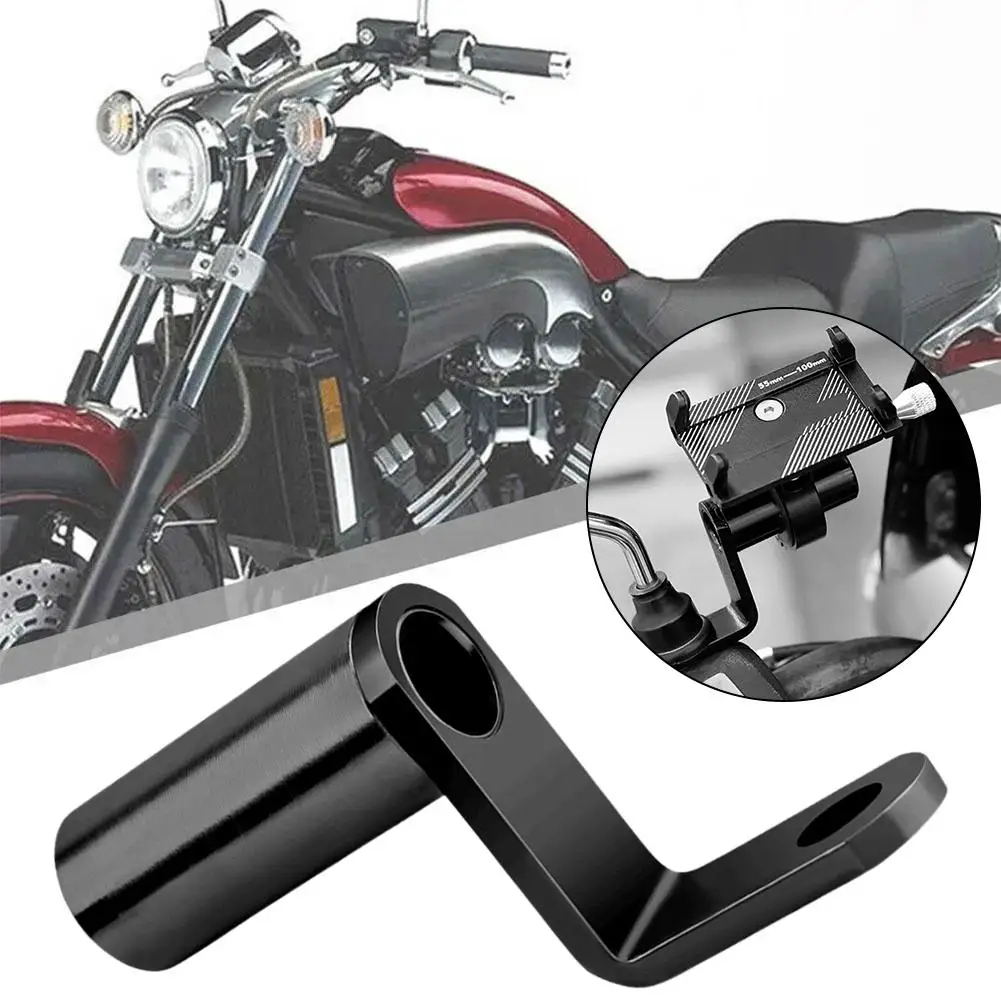 Motorcycle Phone Holder Handlebar Rearview Mirror Conversion Extender 2025 Mount Functional Adapter Multi Bracket U9I9