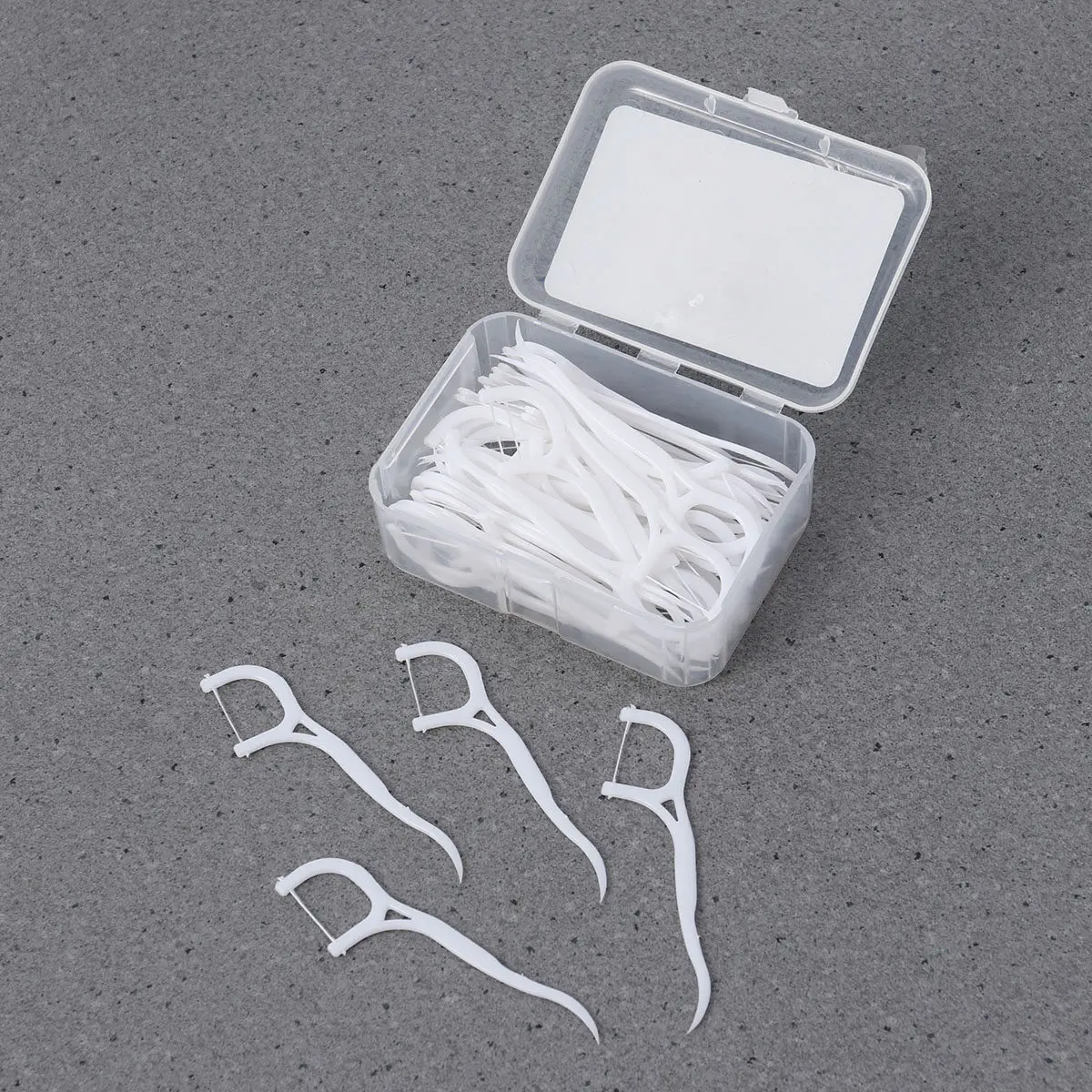 

50 шт. Зубные нити-флоссеры: ультратонкие, шелковистые, с нескользящей ручкой, для ухода за полостью рта, для свежего дыхания, предотвращают загрязнения