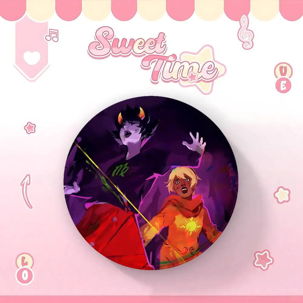 Homestuck Badges Round Brooch Cute Cartoon Idol Cosplay Badges DIY Backpack Clothing Jewelry Pins - view 5