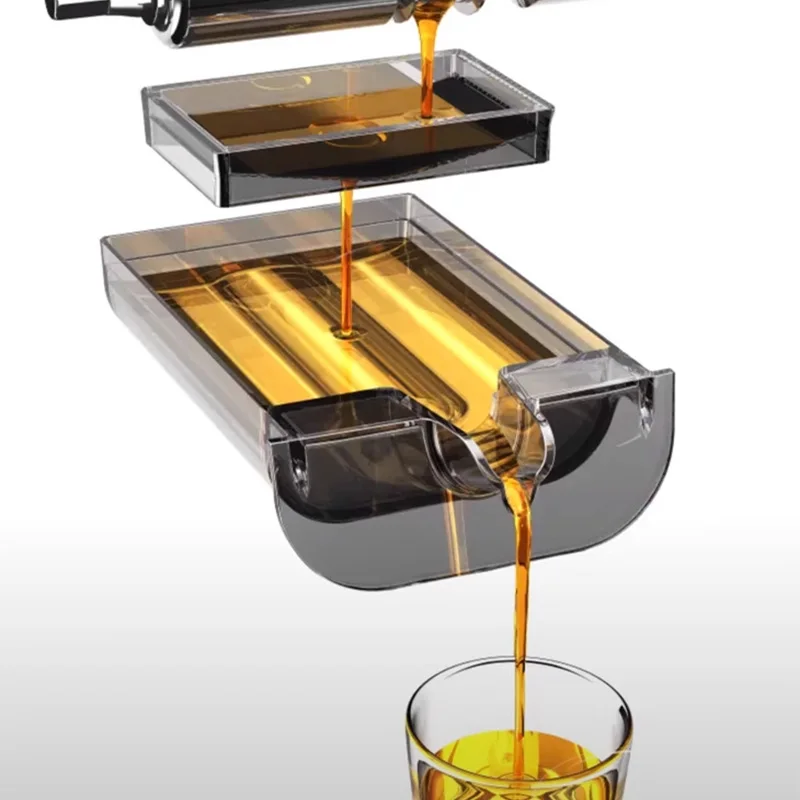 Presse à huile 180W, Double presse-agrumes froid et chaud pour cacahuètes domestiques, Extraction de graines de sésame et de tournesol, Intelligent, entièrement automatique