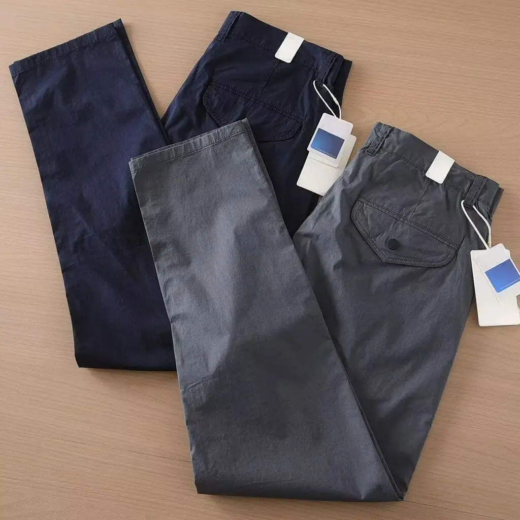 2026 Spring Summer New Anti-wrinkle Non-ironing Men's Straight Loose Breathable Silky Smooth Breathable Business Casual Pants