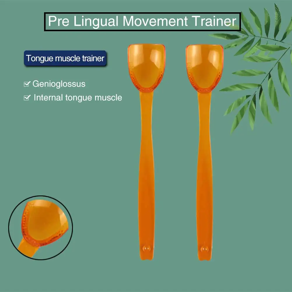 4pcs Oral Muscle Training Tool Tongue Muscle Trainer Autism Rehabilitation Pronunciation Oral Muscle Exerciser Recovery Tool