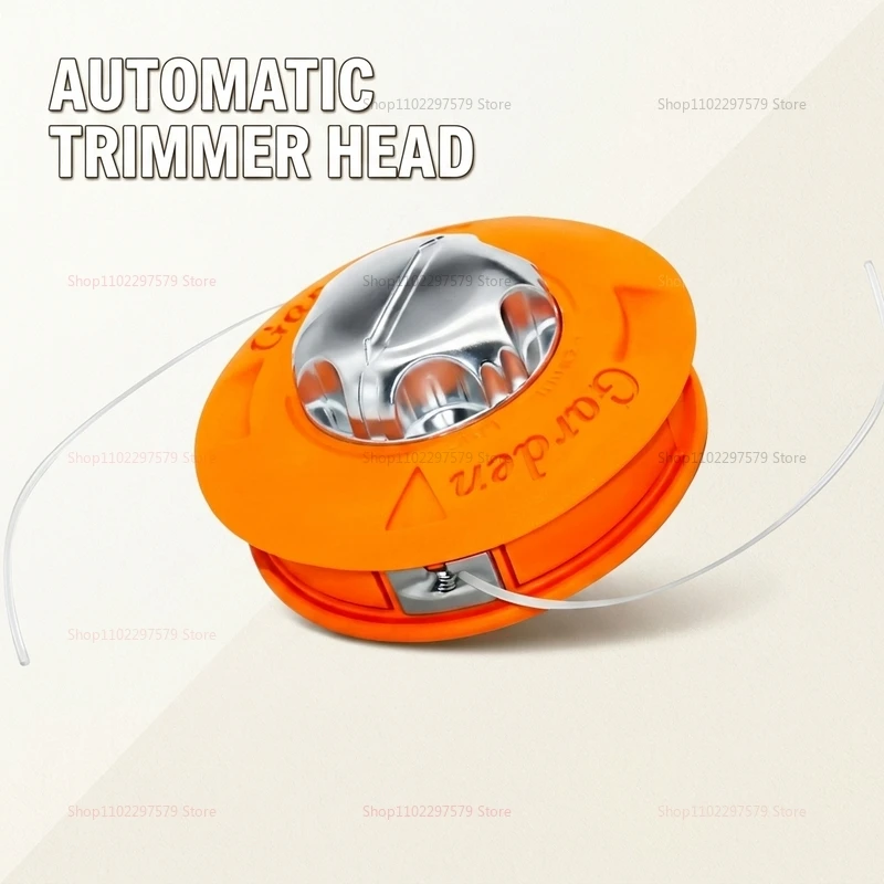 M10 Aluminum Nylon Brush Mower Bump Spool Grass Trimmer 2 Lines Cutter Head Thread Line String Saw Brush Cutter