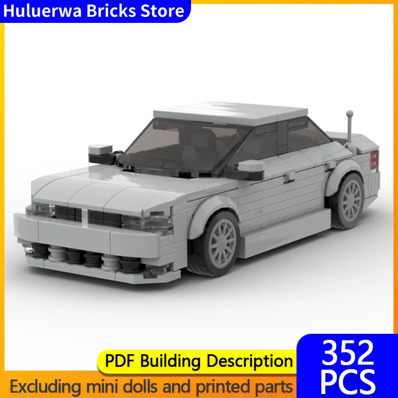 

Speed Racing Car Model MOC Building Bricks Galant EA0 Sedan Modular Technology Gifts Holiday Assemble Children Toys Suit