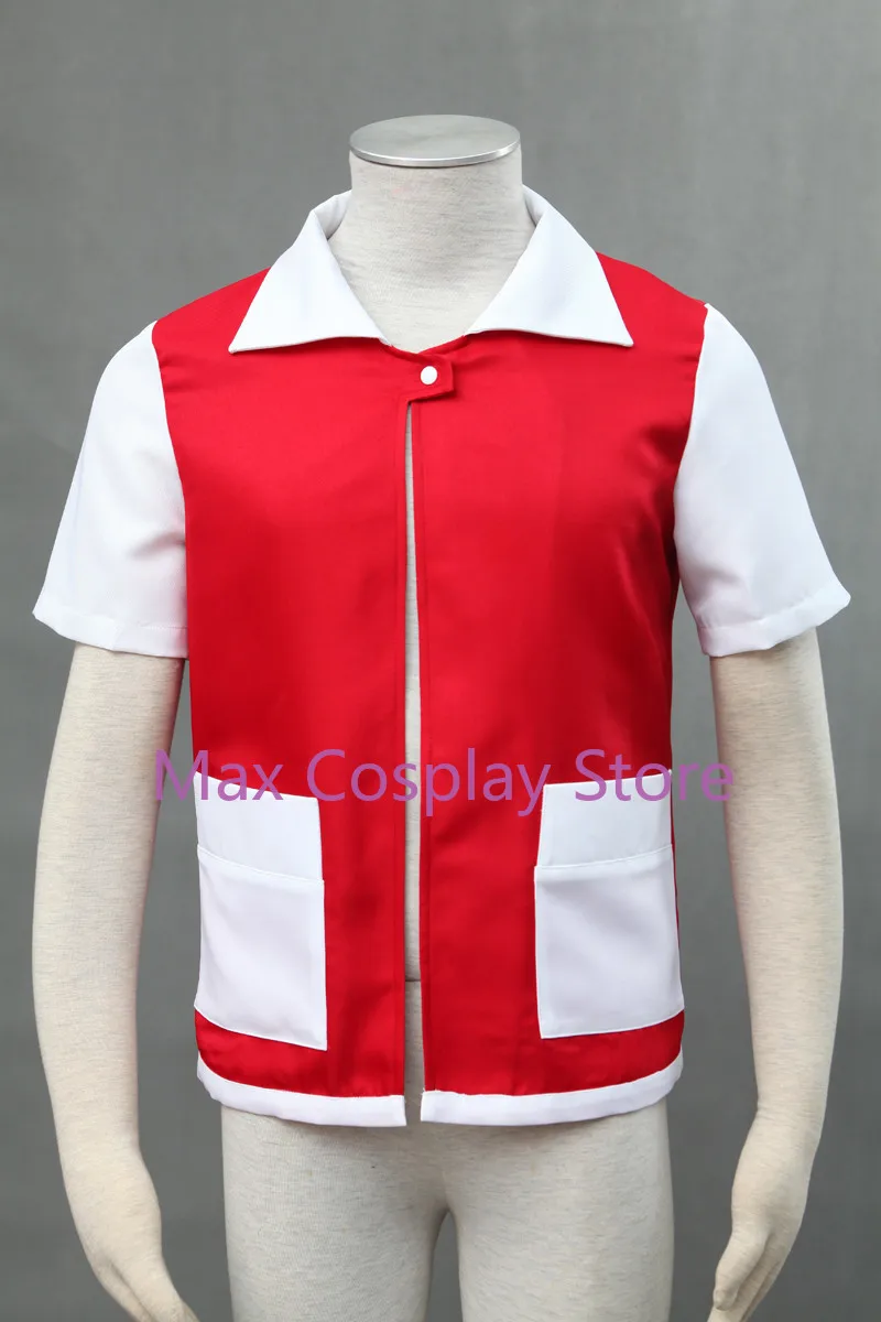 2016 New Style Hot Go Trainer Red Cosplay Costume