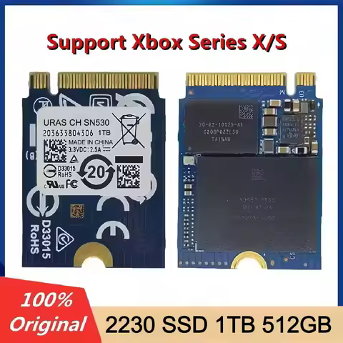 For Support Xbox Series X/S Enhanced Games CH SN530 /560 SSD 1TB 512GB M.2 PCIE 4.0X2 2230 Solid State Drive Original