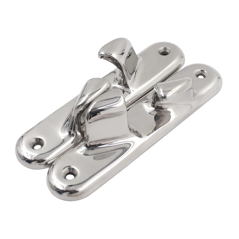 

316 Stainless Steel Bow Chocks Marine Hardware Accessories Dock Cleat Straight Angled Boat/Yacht Docking New