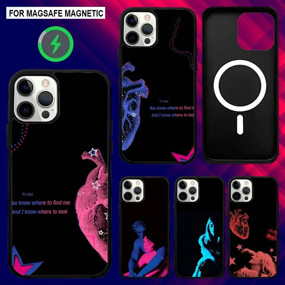 

TV Girl Album Phone Case For iPhone 16e,16,15,14,13,12,11,Plus,Pro,Max,Mini Magsafe Magnetic Wireless Charging
