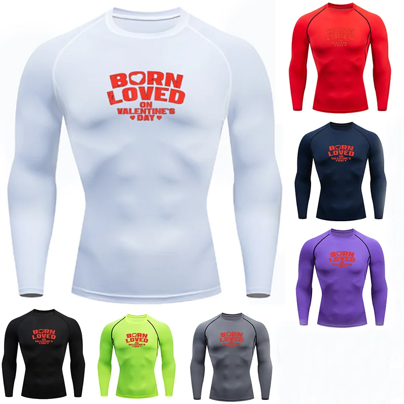 تي شيرت للياقة البدنية مريح للرجال، قميص علوي مناسب للتنفس، أكمام رياضية قابلة للتمدد، بدلة لياقة بدنية مرنة للتدريب #1