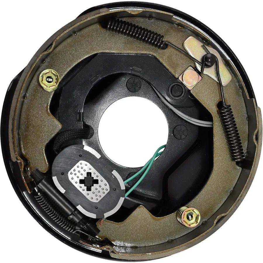 10 x 2,25 elektrische Anhängerbremsbaugruppe für 3500 lbs Achsanhänger mit elektrischem und hydraulischem Bremssystem, kompatibel mit T