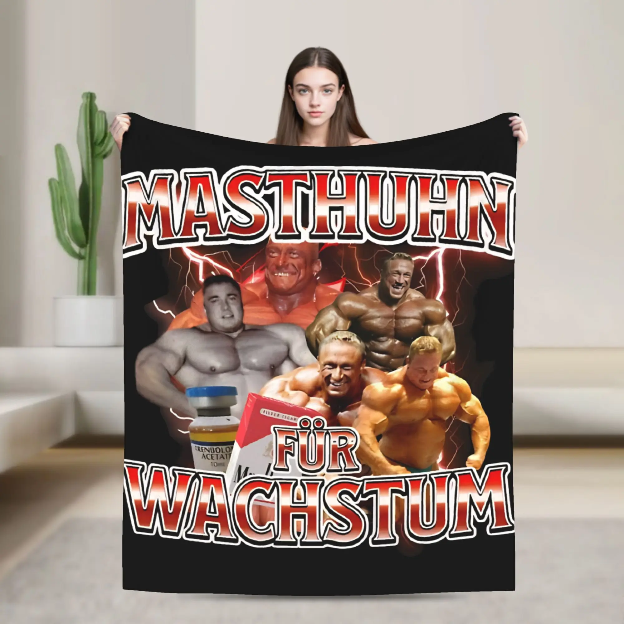 Soft Warm Blanket Children Decorative Broiler Markus Rühl Throw Blanket  Flannel Bedspread For Home Decor Fluffy Sofa Bed Cover