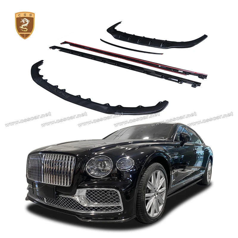 2020 2021 2022 Автомобильное хвостовое крыло Spolier Гоночная крышка для Bentley Flying Spur Upgrade W12 Стиль Передний и задний бампер Диффузор Разлители 2020 2021 2022 Автомобильное хвостовое крыло Spolier Гоночная крышка для Bentley Flying Spur Upgrade W12 Стиль Передний и задний бампер Диффузор Разлители