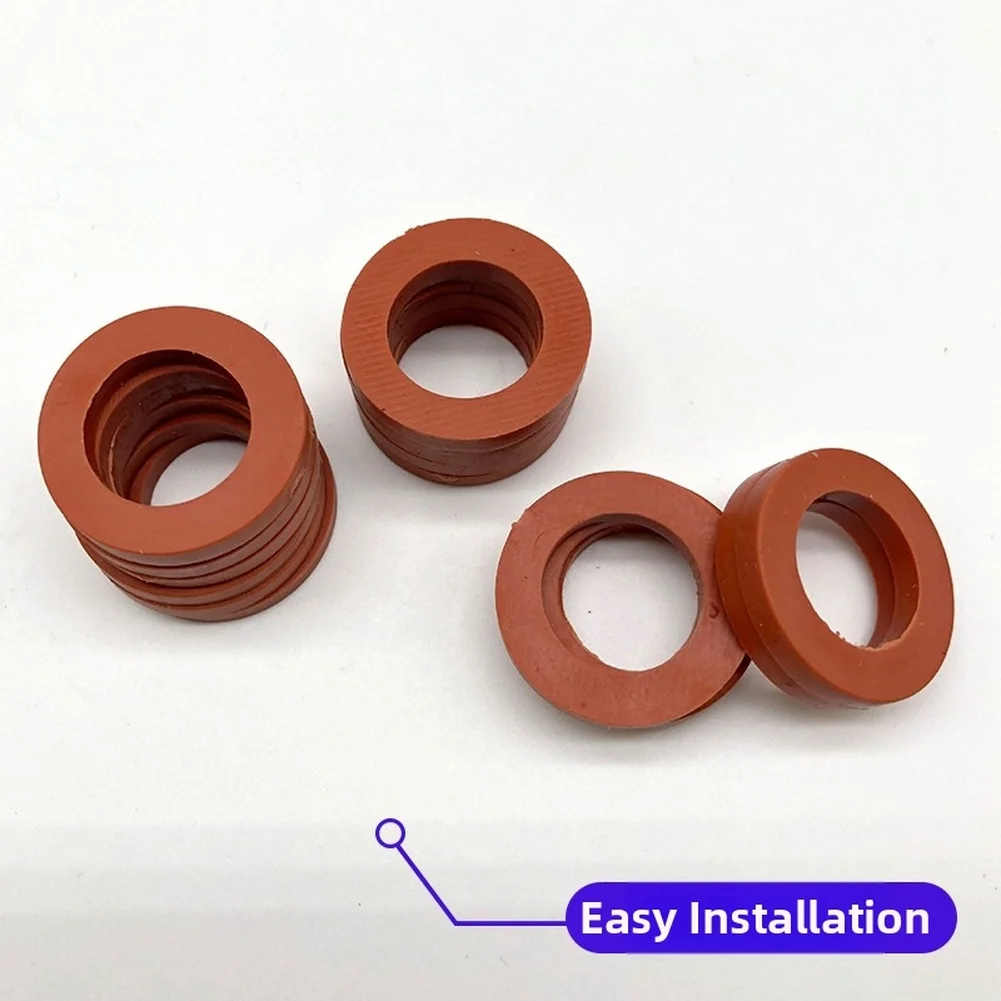 

100 шт. уплотнительных колец для садовых шлангов, предотвращающих протечки, для ирригационных систем, садоводства, ландшафтного дизайна и активного отдыха на природе