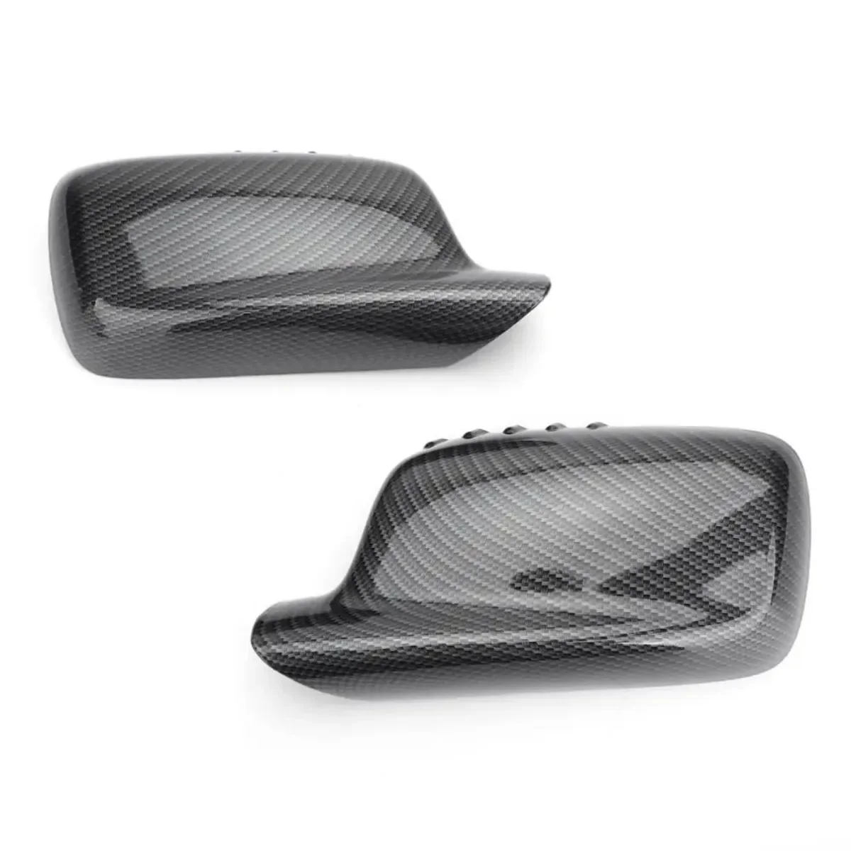 Pair Side Rearview Mirror Cap Wing Mirror Cover For BMW 7 Series E65 E66 2001-2008 E67 2002-2008 For E46 Coupe Mirror Cover